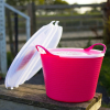 Red Gorilla TubTop Tubtrug Lid - Translucent
